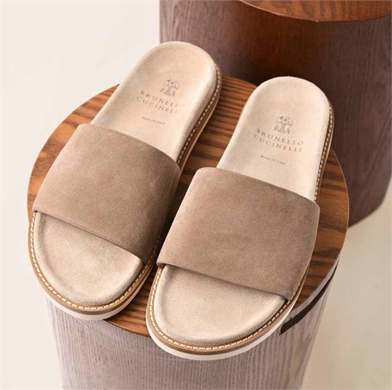 Шлепанцы BRUNELLO CUCINELLI мужские