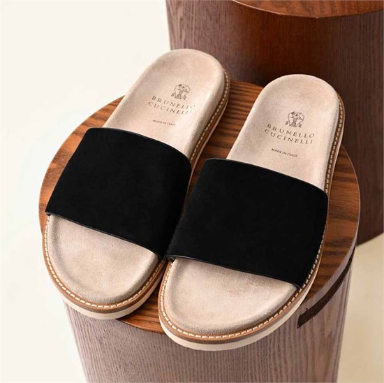 Шлепанцы BRUNELLO CUCINELLI мужские