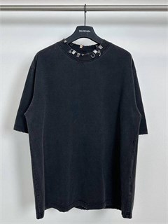 Футболка BALENCIAGA PIERCED T-SHIRT (оверсайз)