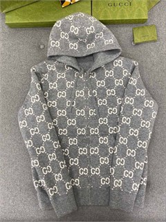 Худи GUCCI Reversible Knit Hoodie Zip-Up