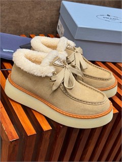 Ботинки PRADA chukka с мехом женские 18608